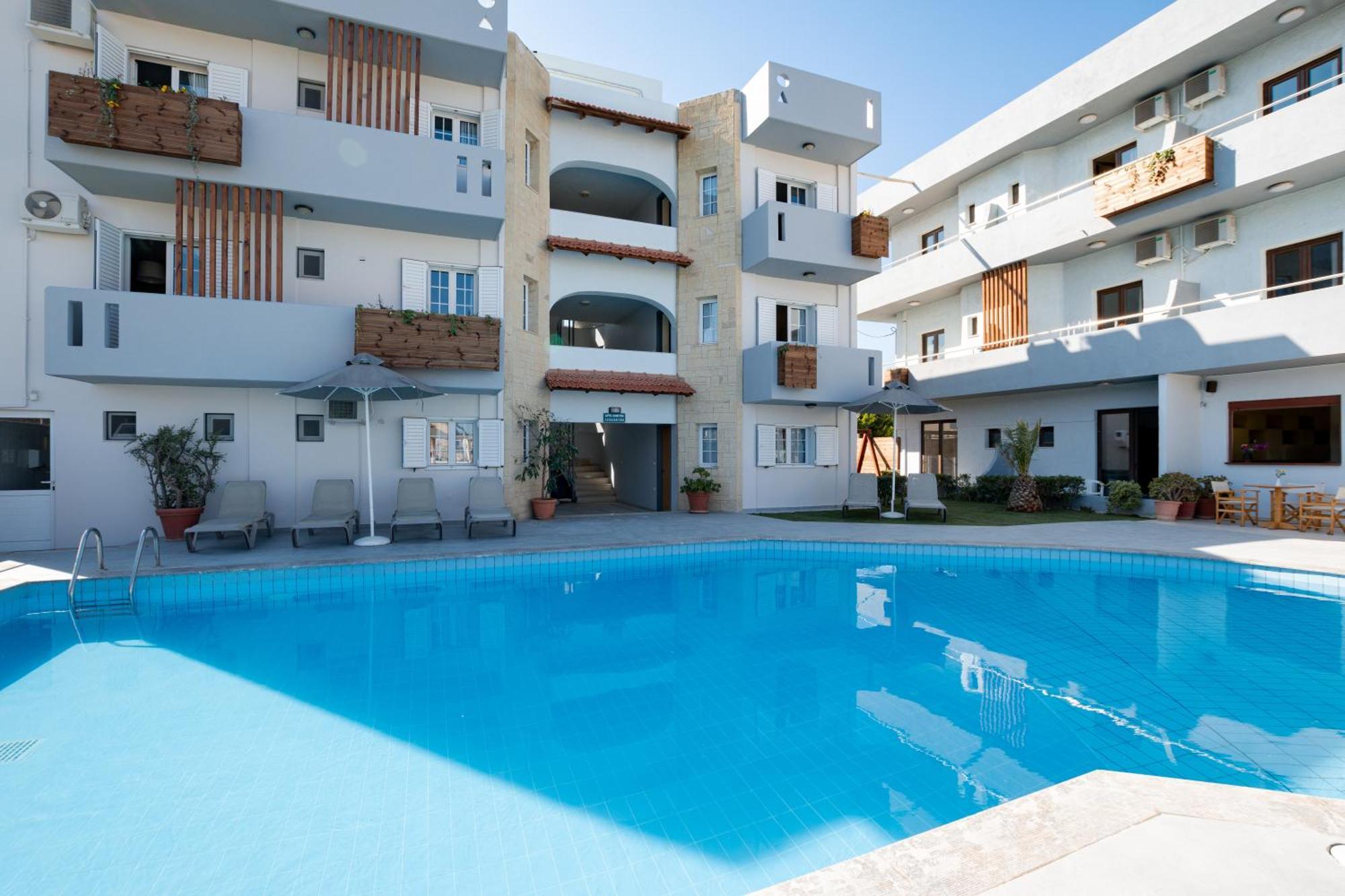 Dimitra Hotel & Apartments By Omilos Hotels Kokkini Hani Eksteriør billede